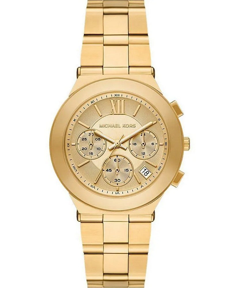 Michael Kors MK7603 Gold Dial Womens Watch