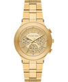 Michael Kors MK7603 Gold Dial Womens Watch
