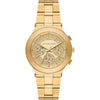 Michael Kors MK7603 Gold Dial Womens Watch