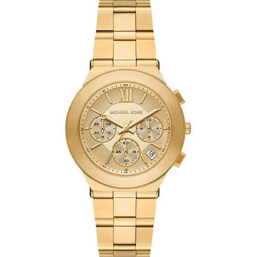 Michael Kors MK7603 Gold Dial Womens Watch
