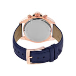 Michael Kors MK2960 Bradshaw Chronograph Navy Leather Watch