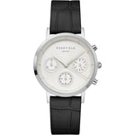 ROSEFIELD NCBS-N94 The Gabby White Sunray Croco Black Silver Women's watch Rose Field