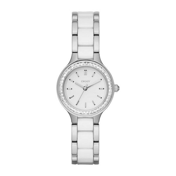 DKNY Women's Watch NY2494 - Silver and Crystal Elegance