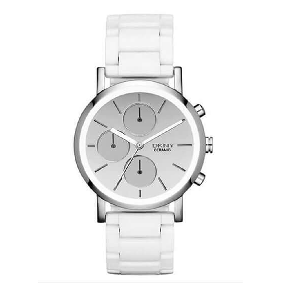 DKNY Women's Watch NY8896 - Sleek Silver and Black