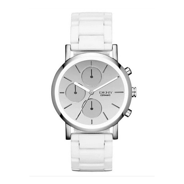 DKNY Women's Watch NY8896 - Sleek Silver and Black