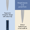 LAMY noto Ballpoint Pen Blue Silver