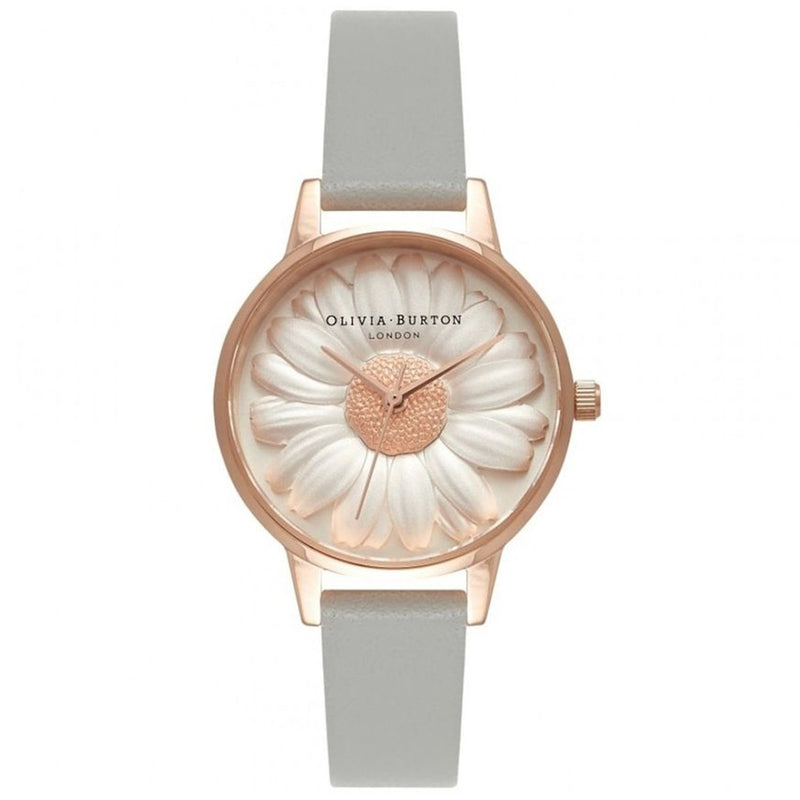 OLIVIA BURTON OB15EG50 Flower Show 3D Daisy White Dial Women's Watch Olivia Burton