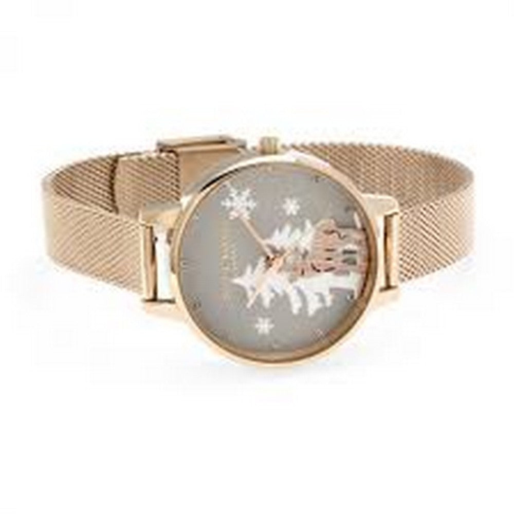 OLIVIA BURTON OB16AW01 Winter Wonderland Quartz Crystal Women's Watch