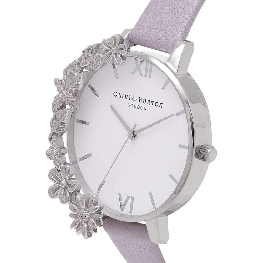 OLIVIA BURTON OB16CB05 Case Cuff White Dial Women's Watch