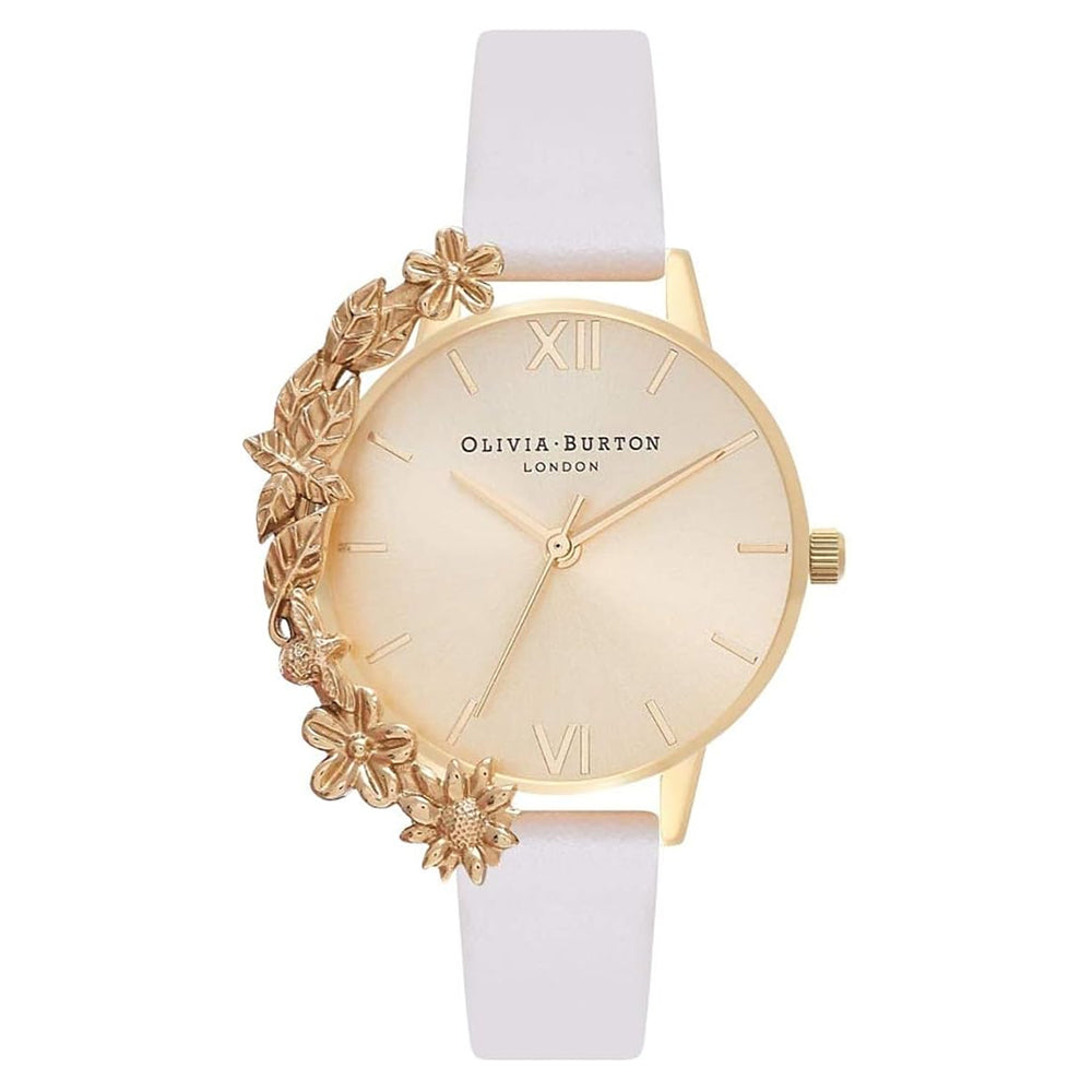 OLIVIA BURTON OB16CB10 Case Cuff Gold Dial Women's Watch Olivia Burton