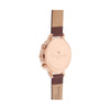 OLIVIA BURTON OB16CG84 Chrono Detail Chocolate And Rose Gold Women's Watch