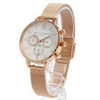 OLIVIA BURTON OB16CG86 Chrono Detail White & Rose Gold Women's Mesh Watch