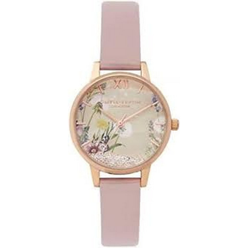OLIVIA BURTON OB16SG04 Wishing Midi Dial Pink Strap Women's Watch Olivia Burton