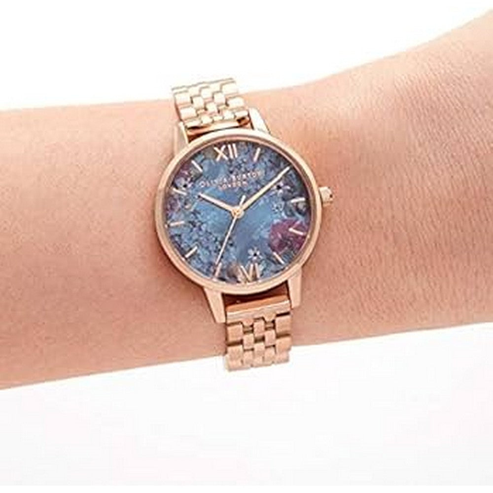 OLIVIA BURTON OB16US25 Under The Sea Rose Gold Women's Bracelet Watch Olivia Burton