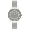 OLIVIA BURTON OB16WD86 Analogue Gray Dial Women's Mesh Watch Olivia Burton