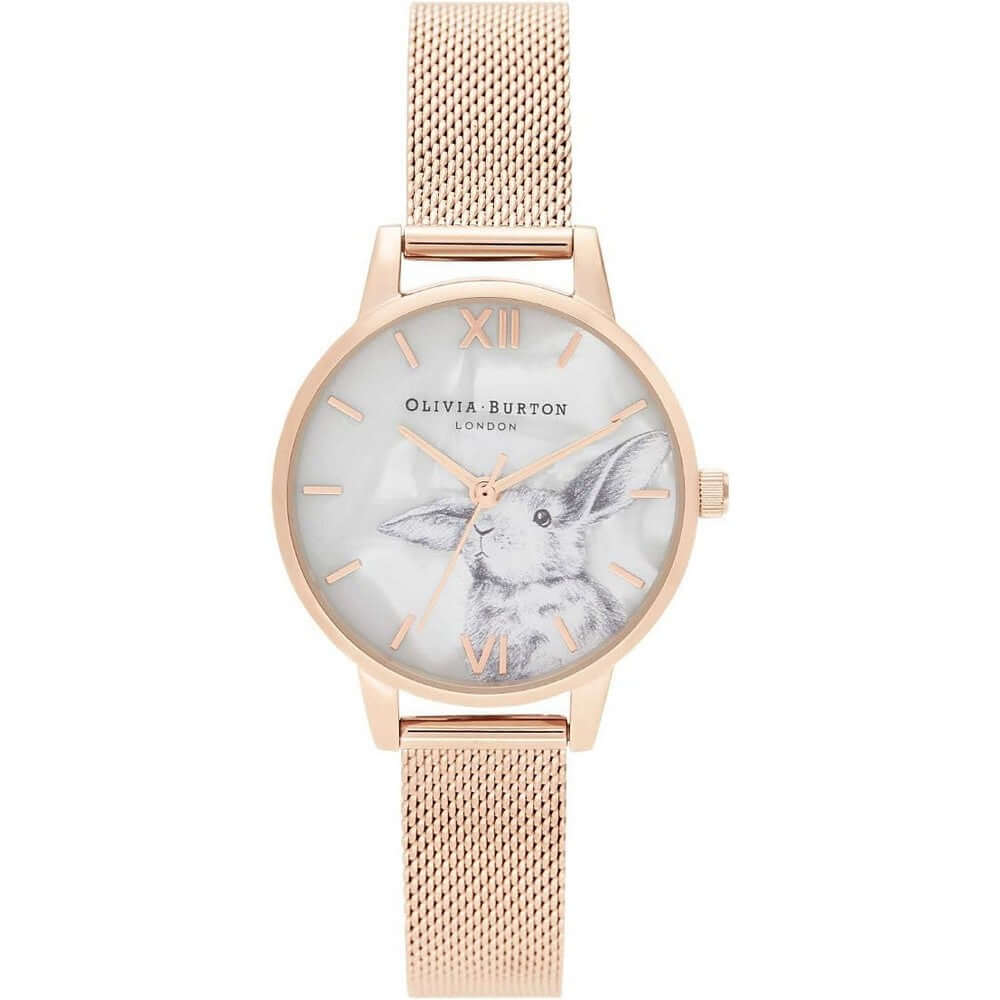 Olivia Burton Woodland Collection Rose Gold Watch OB16WL85