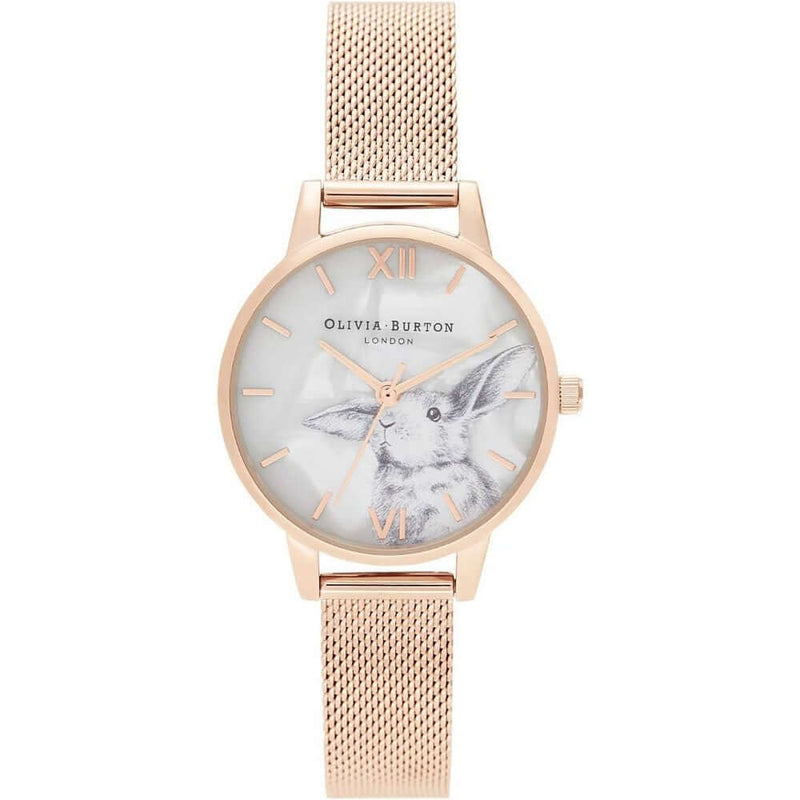 Olivia Burton Woodland Collection Rose Gold Watch OB16WL85