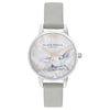 OLIVIA BURTON OB16WL86 Winter Wonderland Dial Gray Strap Women's Watch Olivia Burton