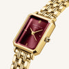 Rosefield OBGSG-O83 Octagon XS Burgundy Women's Watch