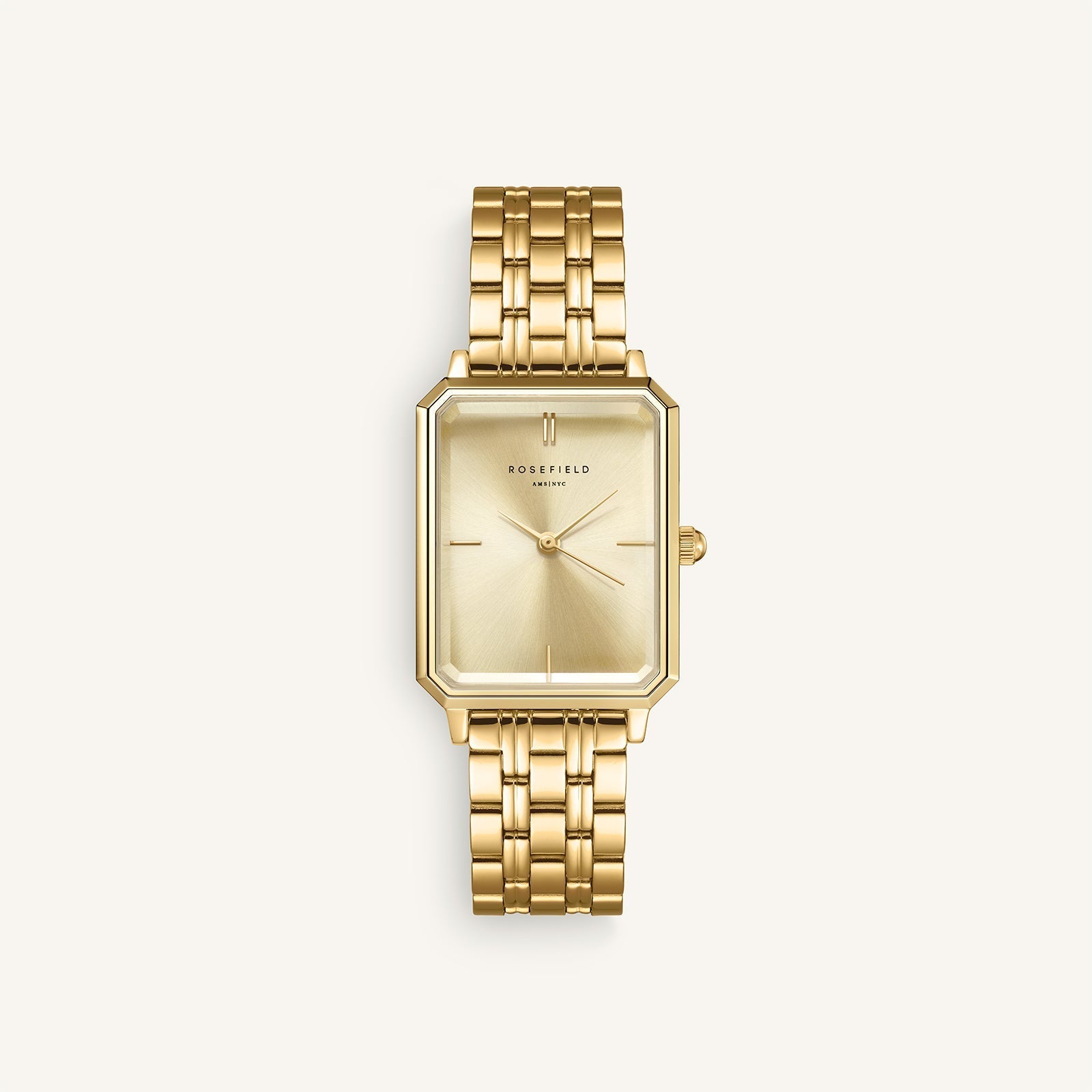 Rosefield OCGSG-O65 Octagon Champagne Women's Watch