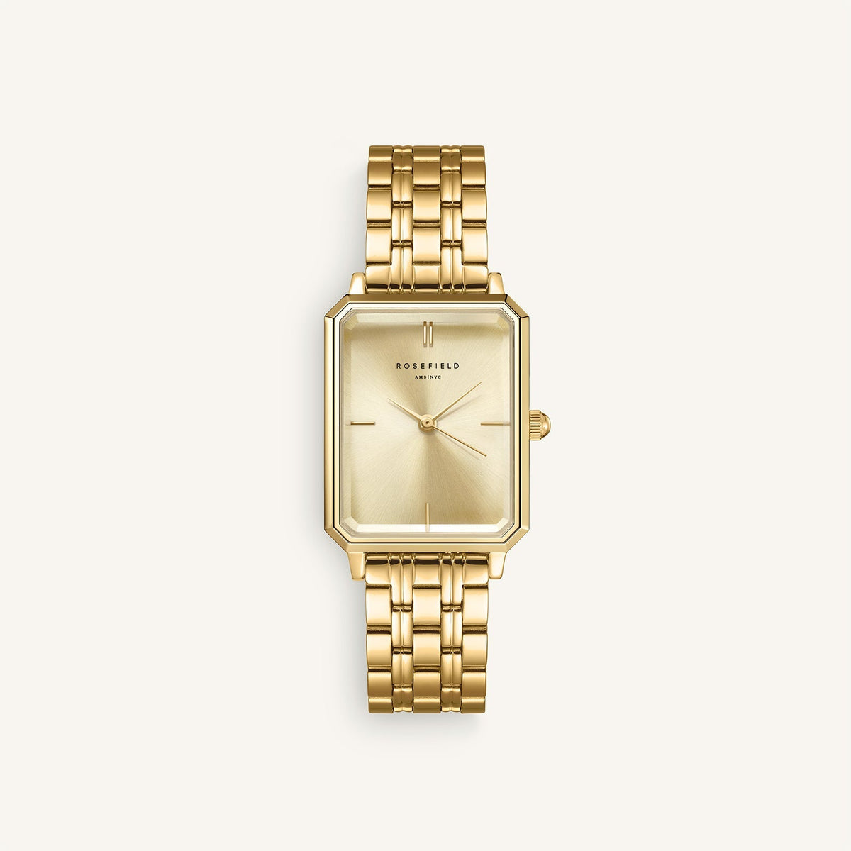 Rosefield OCGSG-O65 Octagon Champagne Women's Watch