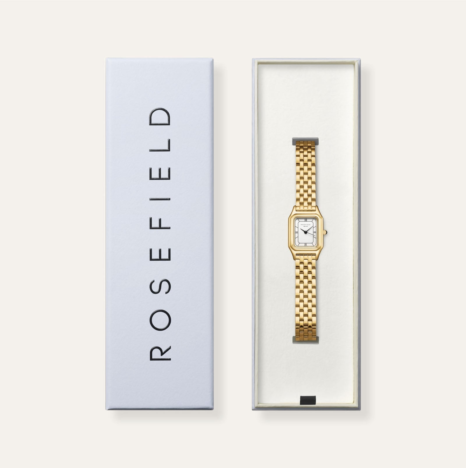 Rosefield OCWGSG-OC01 Ivy White Gold Women's Watch