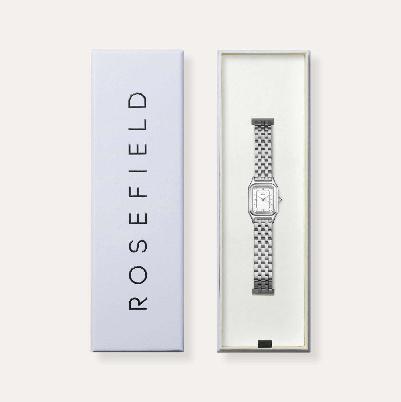 Rosefield OCWSSS-OC02 Ivy White Silver Women's Watch