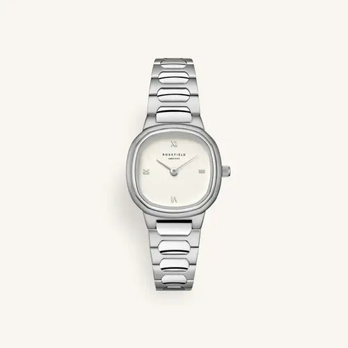 Rosefield ORCGSG-OR04 Gaia XS Silver, a minimalist silver watch with a sleek silver dial and elegant design.