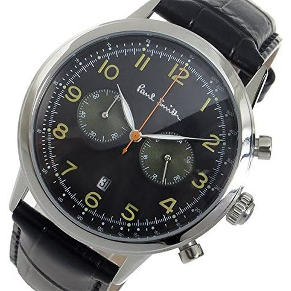 PAUL SMITH P10011 Precision Chronograph Black Dial Men's Watch