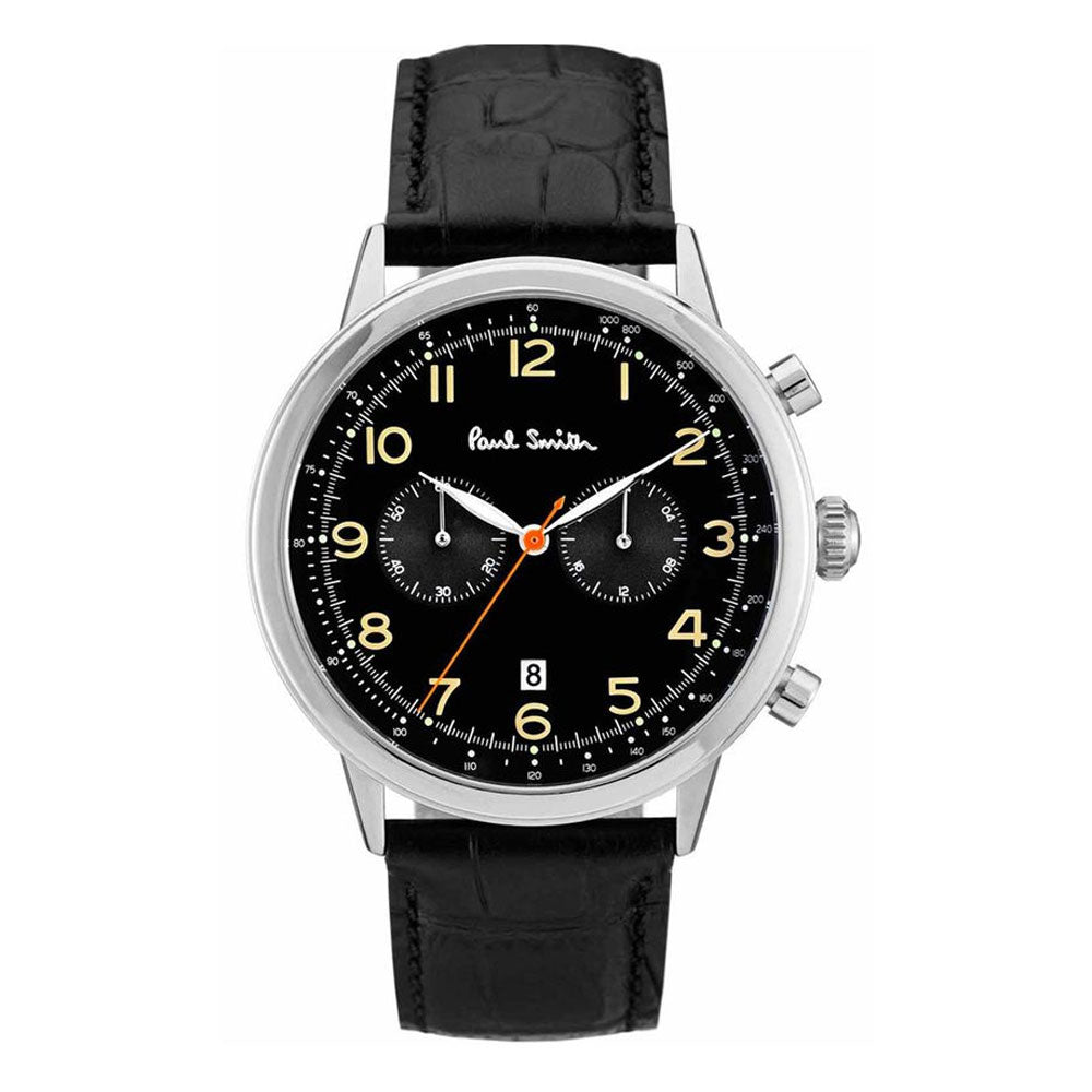 PAUL SMITH P10011 Precision Chronograph Black Dial Men's Watch