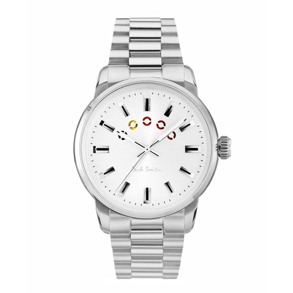 PAUL SMITH P10025 Analogue Analog White Dial Men's Watch