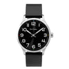 PAUL SMITH P10061 Analogue Black Dial and Black Leather Strap Men's Watch Paulsmith