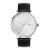 PAUL SMITH P10084 White Dial Black Leather Strap Men's Watch Paulsmith