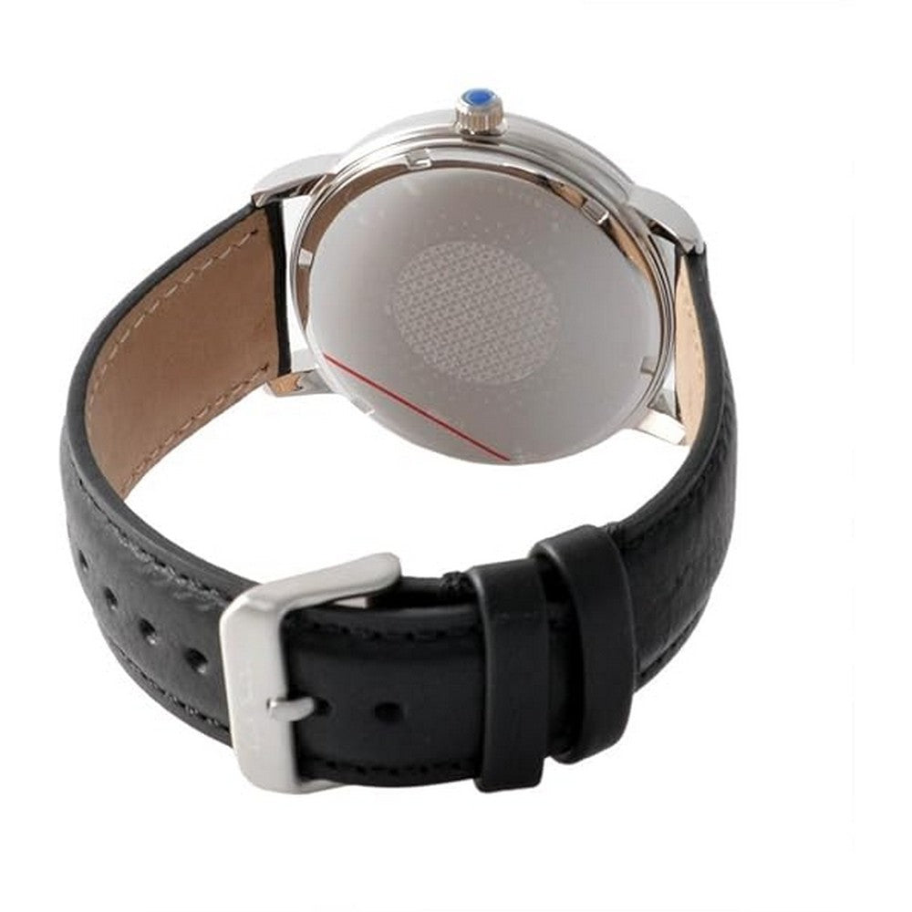 PAUL SMITH P10110 Multi functional Black Leather Men's watch