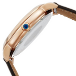 PAUL SMITH P10112 Black Dial Black Leather Strap Analog Men's Watch