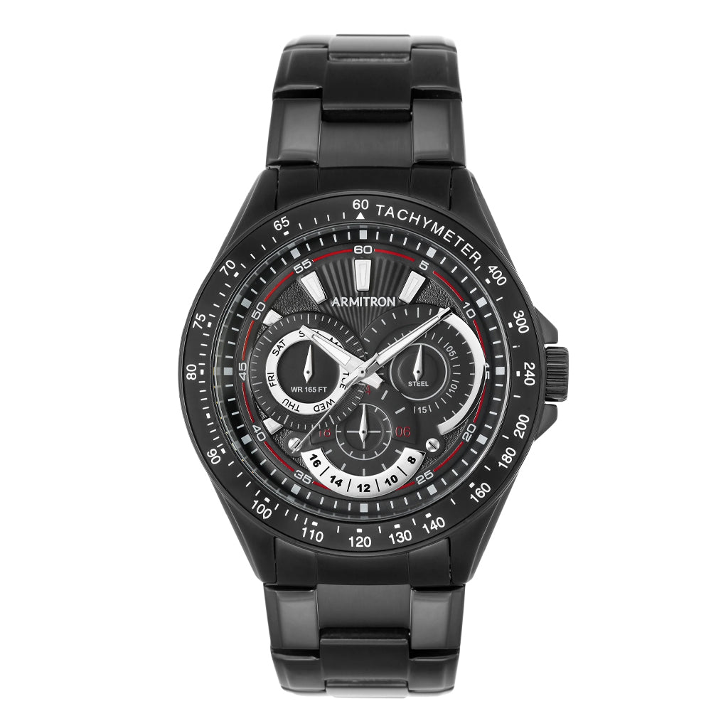 Armitron 20/5197BKTI Multi-Function Black Men's Watch