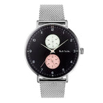 PAUL SMITH PS0070006 Track Chronograph Unisex Mesh Bracelet Watch Paulsmith