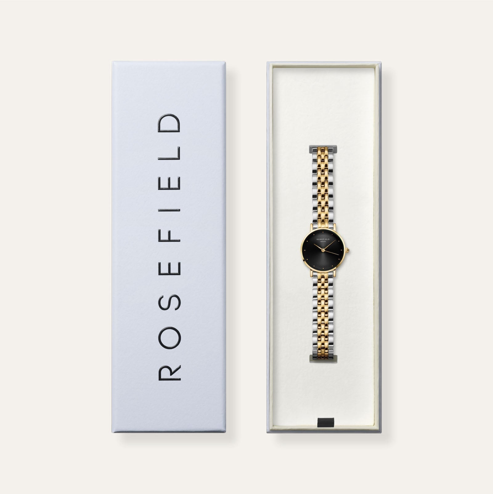 Rosefield SEBDSG-SE04 Small Edit Black Duotone Women's Watch