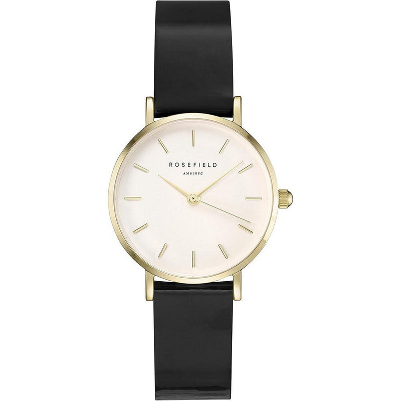 ROSEFIELD SHBWG-H33 Premium Gloss Black Gold women's Watch Rose Field