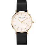 ROSEFIELD SHBWG-H38 Premium Gloss Black Gold Women's Watch Rose Field