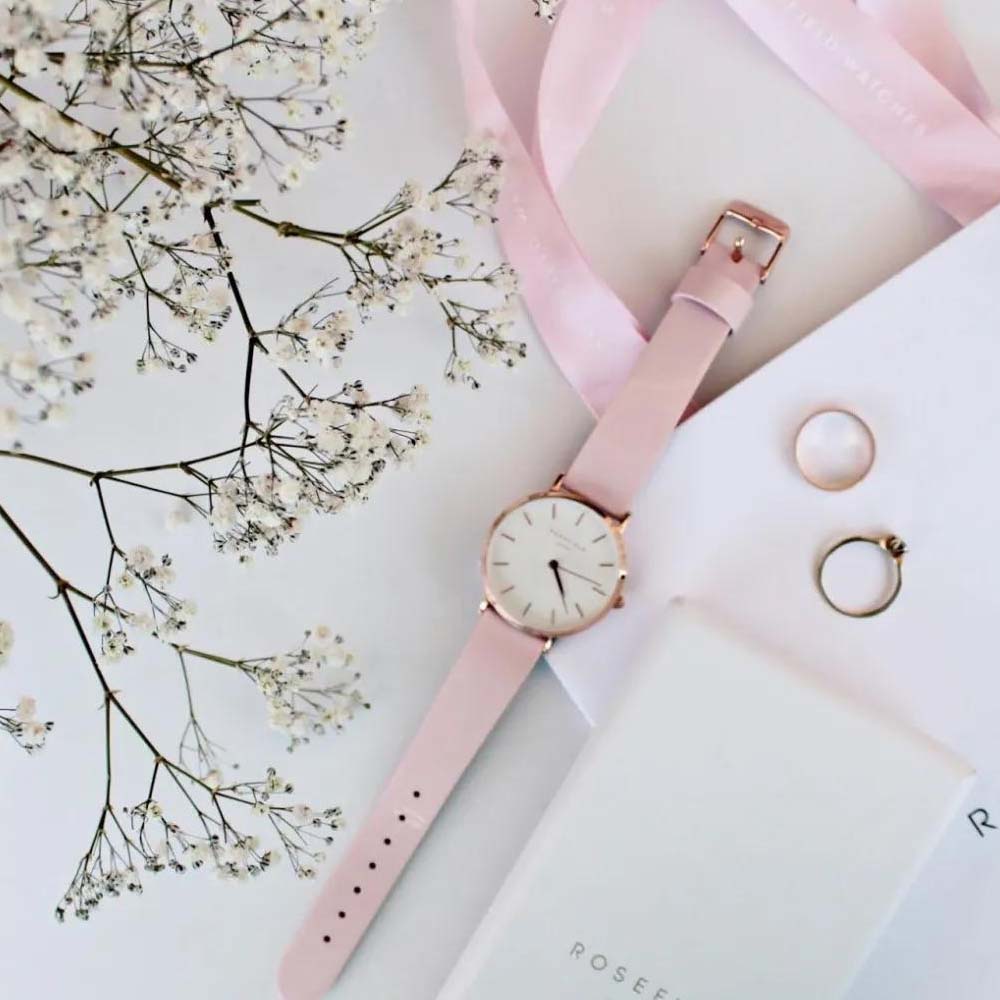 ROSEFIELD SHPWR-H37 Premium Gloss Pink gold Women's Watch Rose Field