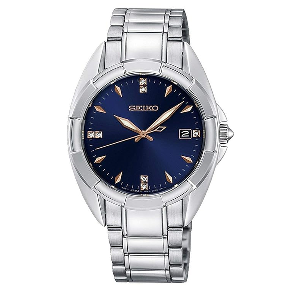 Seiko SKK889P1 Blue Dial Analog Quartz Women's Watch