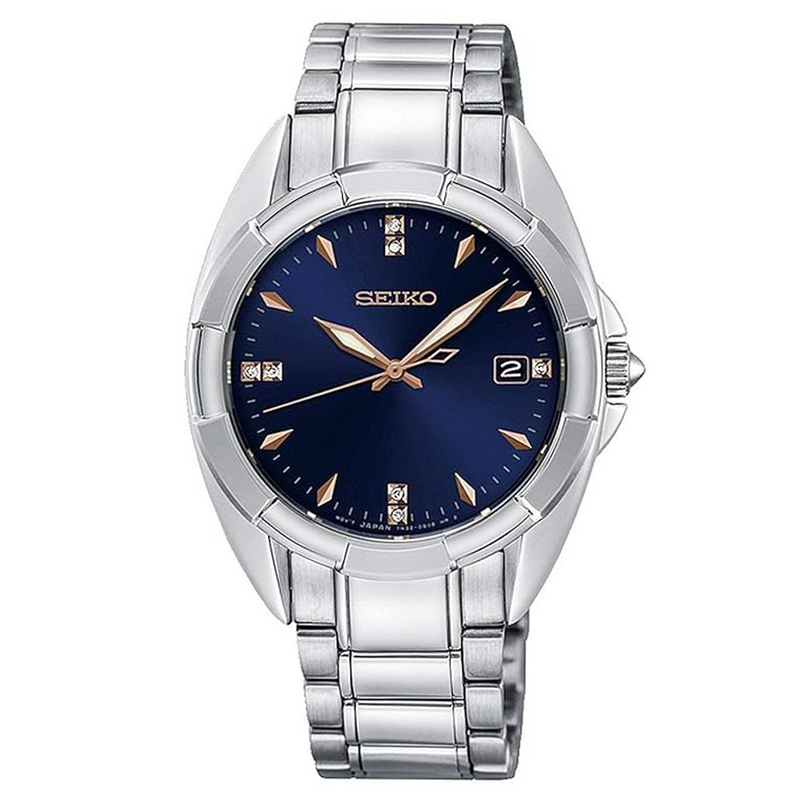Seiko SKK889P1 Blue Dial Analog Quartz Women's Watch