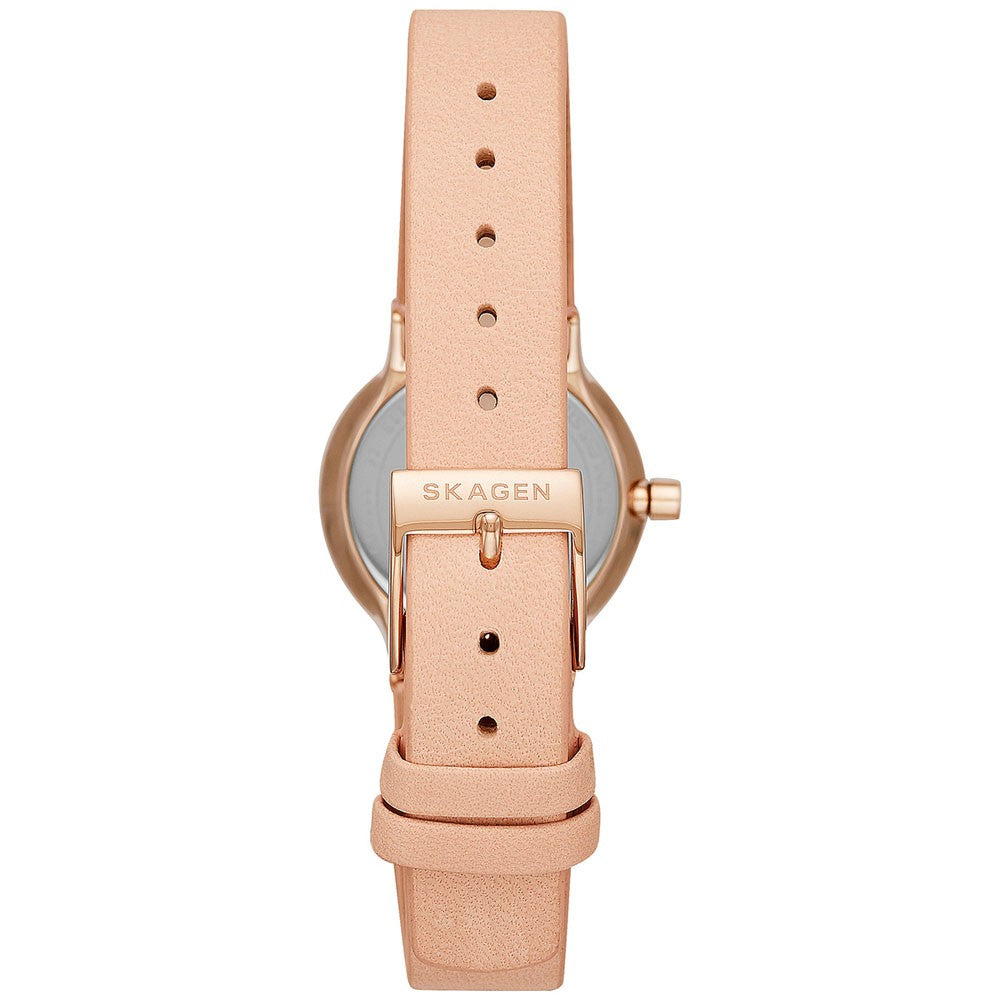 SKAGEN SKW1113  Freja Two Hand Pink Leather Women's Watch