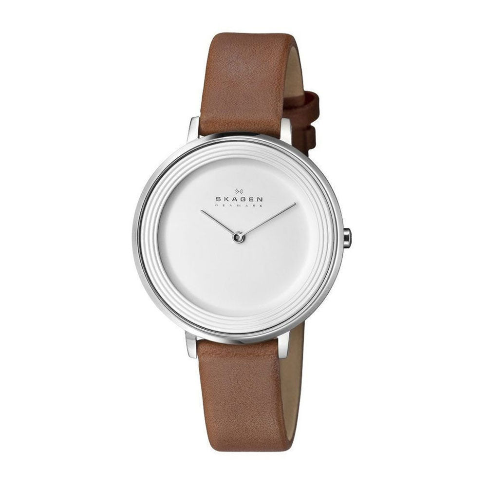 SKAGEN SKW2214 Chronograph White Dial Women's Watch