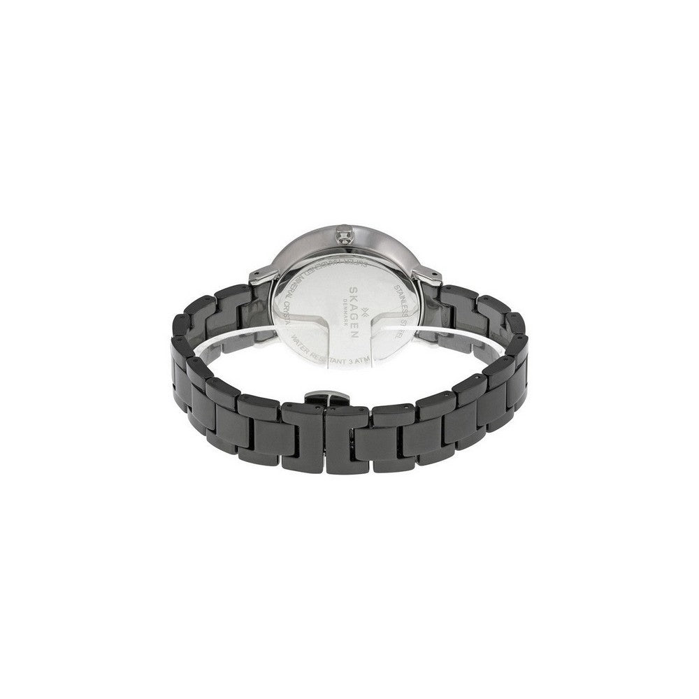 SKAGEN SKW2303 Ditte Black Dial Black Ceramic Women's Watch