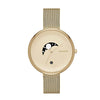 SKAGEN SKW2373 Gitte Moonphase Gold Dial Gold tone Mesh Women's Watch Skagen