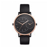 SKAGEN SKW2475 Hagen Black Dial Dual Time Women's Watch Skagen