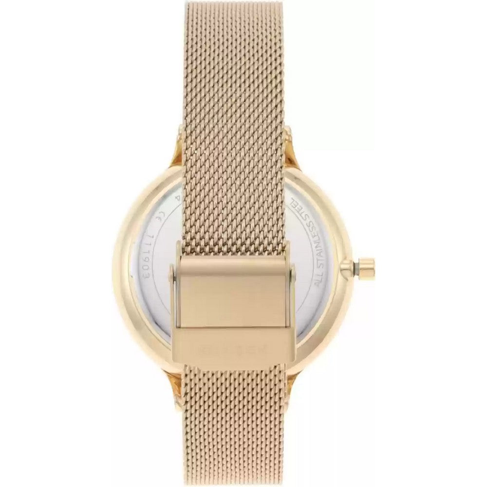 SKAGEN SKW2774 Anita Mother of Pearl Gold Tone Steel Women's Mesh Watch