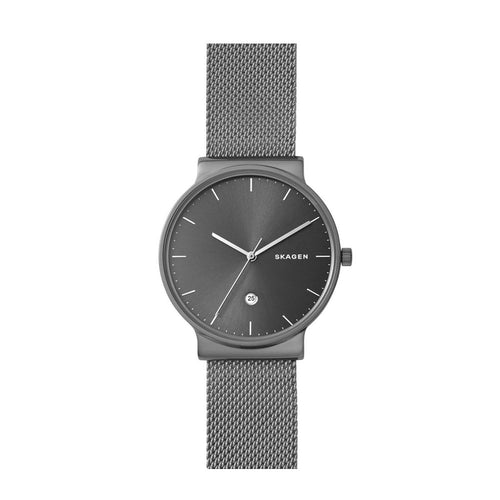 SKAGEN SKW6432 Ancher Titanium and Steel Men's Mesh Watch Skagen